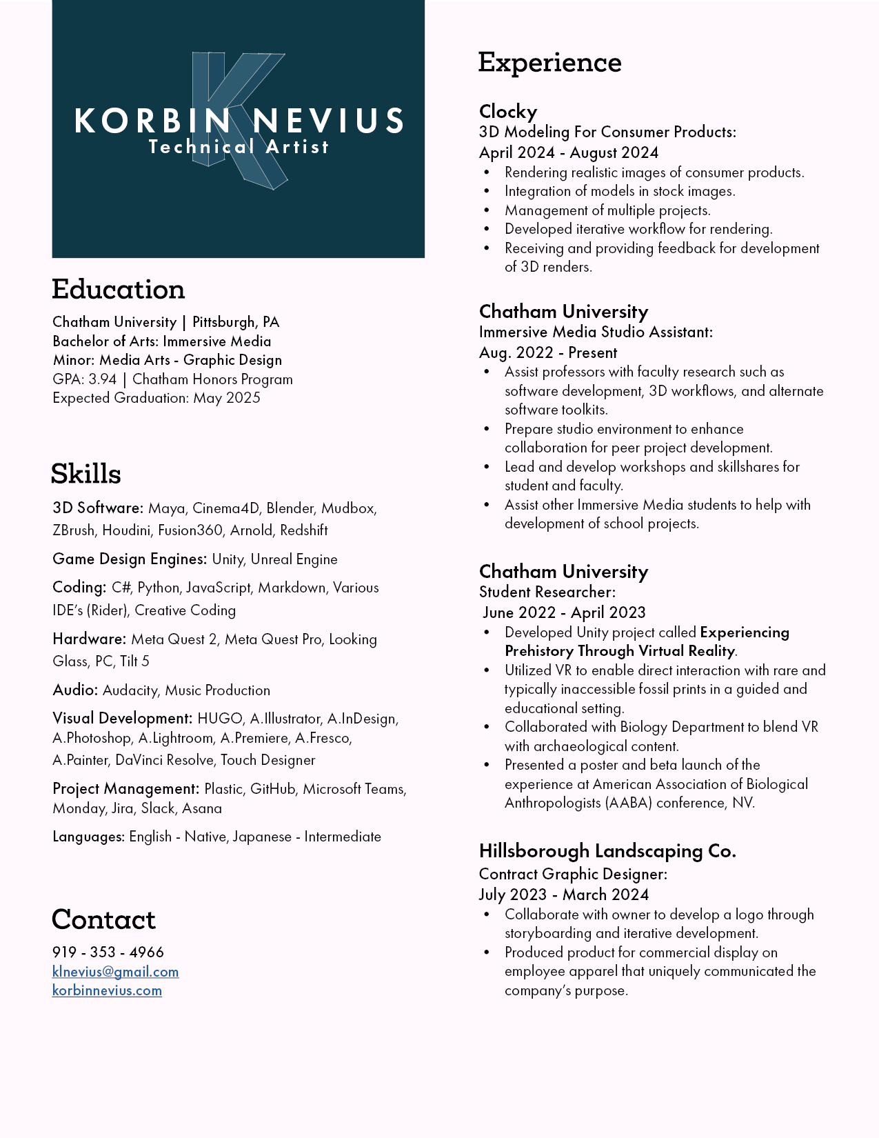 Resume